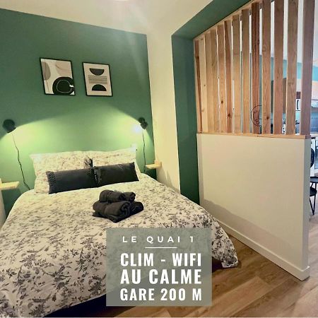 Le Quai 1 - Spacieux Studio Neuf Calme - Clim - Wifi - Gare A 200M Agen Zewnętrze zdjęcie